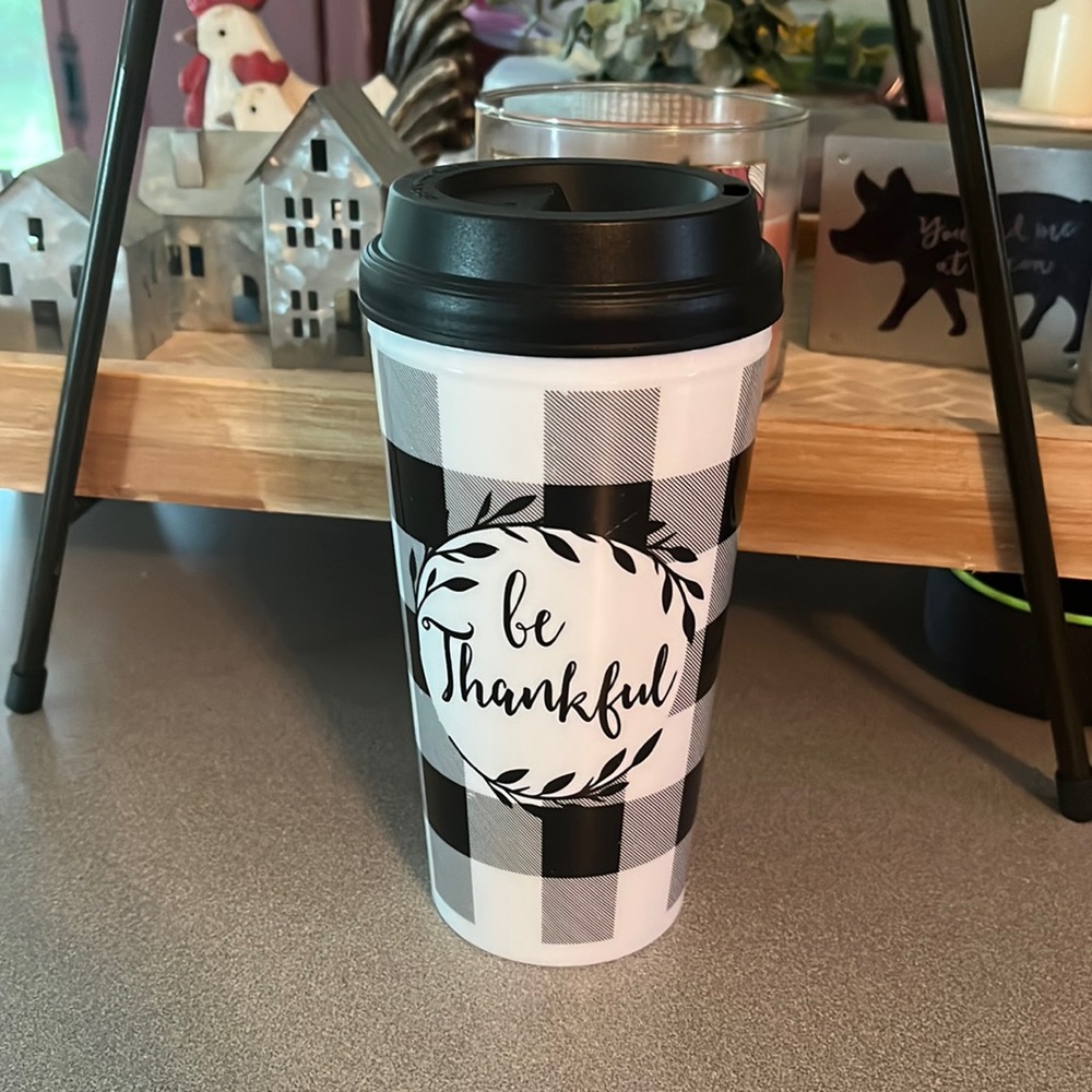 Be Thankful Tumbler NWT